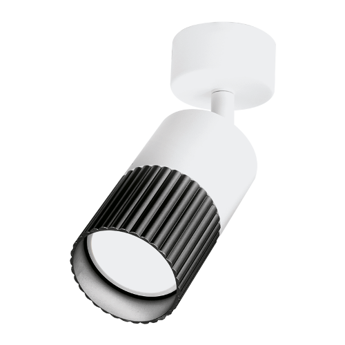 Светильник WOLTA WSL-GU10/18BW-2 под лампу GU10 Черный / белый DUO - фото 3.
