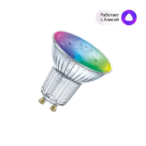 4.9W/RGBW (=40W) GU10 SPOT Dim 45° 350Lm 20000h d50x55mm - Светодиодная лампа с управлением по Wi-Fi LEDVANCE. Фото 2