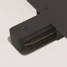 Коннектор L-образный Unity встраиваемый черный (Черный) - фото 2