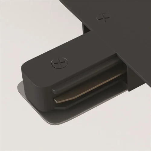 Коннектор L-образный Unity встраиваемый черный (Черный) - фото 2