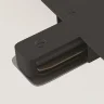 Коннектор L-образный Unity встраиваемый черный (Черный) TRA002CL-11B - фото 2