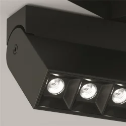 Трековый светильник Точки / Points Rot Gravity 4000K 20Вт 30° (Черный) TR077-2-20W4K-B