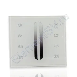 Сенсорная панель диммер SR-2830A-AC SR67 (220V, 4 зоны)