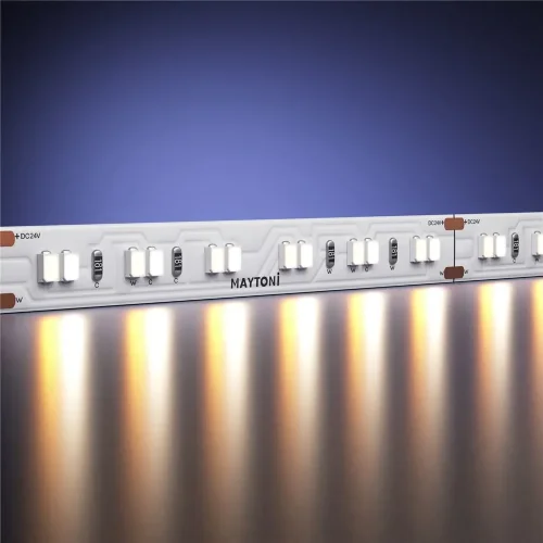 Светодиодная лента Ultra 24В 2835 14,4Вт/м 5м 1800-3000K IP20 Dim to warm 201128 (Белый) - фото 2