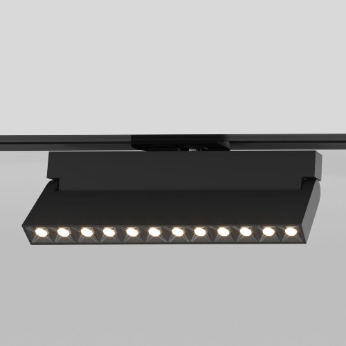 Трековый светодиодный светильник для однофазного шинопровода Garda черный 20&nbsp;Вт 4200K - Фото 5