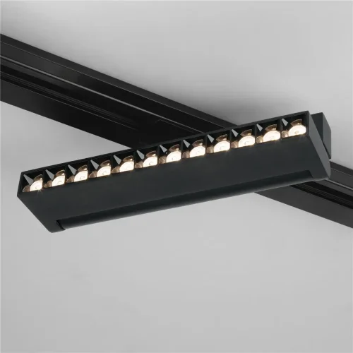 Трековый светодиодный светильник для однофазного шинопровода Garda черный 20 Вт 4200K 85018/01 - фото 3