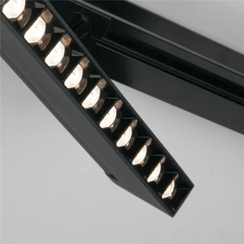 Трековый светодиодный светильник для однофазного шинопровода Garda черный 20 Вт 4200K 85018/01 - фото 4