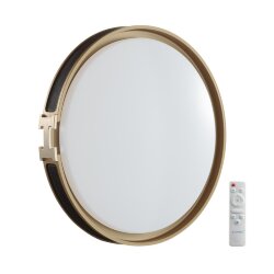 Настенно-потолочный светильник «Sonex» 7667/EL, серия: FAVEMO BLACK (накладной) - Беспроводной пульт ДУ