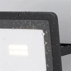 Прожектор Поток / Flood 6500К 10Вт IP 65 (Черный) FL001-L10B6KSR