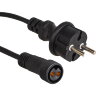 UDL-K111 80-E27-20M IP65 BLACK BELT-LIGHT Гирлянда Белт-Лайт, 20м + 1.5м сетевой шнур, 80 патронов E27, шаг 25см, Чёрная. - фото 7