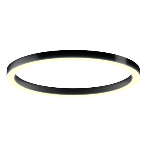 Светильник 6063 кольцо (RAL9005/1850mm/LT70 — 3K/174W) - фото 1