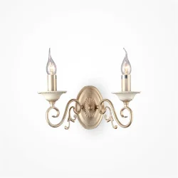 Настенный светильник (бра) Perla E14х2 60Вт (Золото)