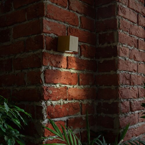 UUL-P41A 6W-GU10 IP65 PINE Светильник уличный, под лампу GU10, Архитектурный накладной, Цвет корпуса сосна, TM Uniel - фото 9