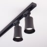 Basic System Трековый поворотный светильник GU10 Vetro Черный - Фото 2
