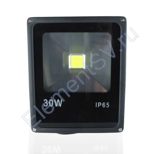 Светодиодный прожектор Super Slim (30W, 220V, White) - фото.
