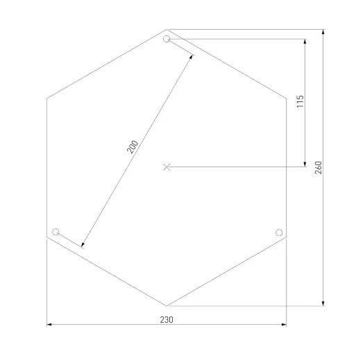Уличный светильник на столбе Andromeda F/3 черное золото IP44 GLYF-8024F/3 черное золото - фото 4