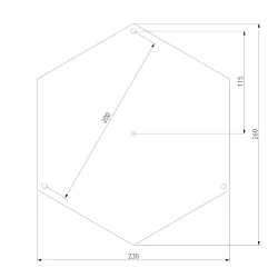 Уличный светильник на столбе Andromeda F/3 черное золото IP44 GLYF-8024F/3 черное золото (028000)