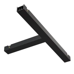 Т- образный коннектор питания Basity, черный (Черный)