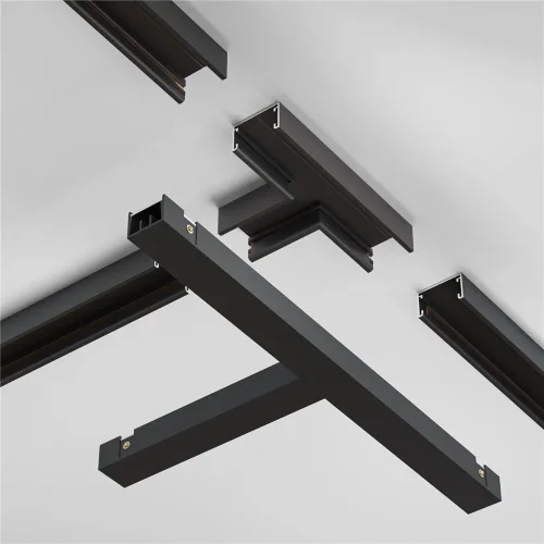 Т- образный коннектор питания Basity, черный (Черный) - фото 4