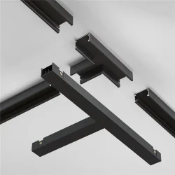 Т- образный коннектор питания Basity, черный (Черный) TRA172TPC-1B