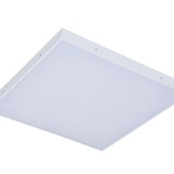 Подвесной офисный светодиодный светильник Армстронг 60 Вт IP54 595x595x48 мм 3000К Опал