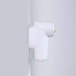 Уличный настенный светодиодный светильник GIRA D LED IP54 35127/D белый (056269)