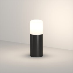 Ландшафтный уличный светильник NORD, IP65, 1хE27 LED, до 18 Вт, черный, алюминий, Denkirs DK9743-BK