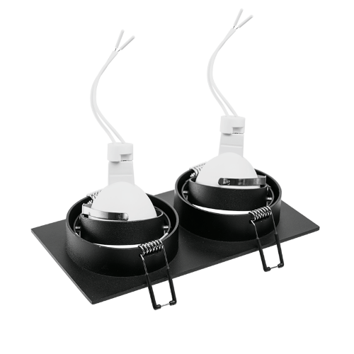 Светильник WOLTA WDL-GU5.3/01BL-02 под лампу GU5.3 Черный ALTO - фото 6.