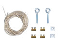 Комплект подвесов Трос Ф 0.85 мм 1.5 м - фото