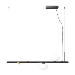 Подвесной светильник Inversio G9х2 (Черный и Латунь)