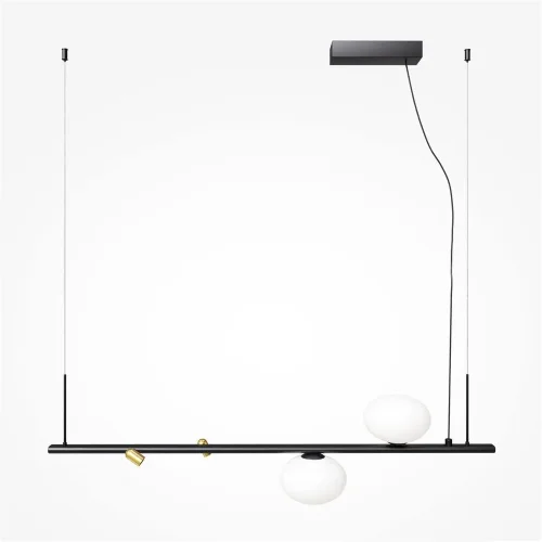 Подвесной светильник Inversio G9х2 (Черный и Латунь) - фото 8