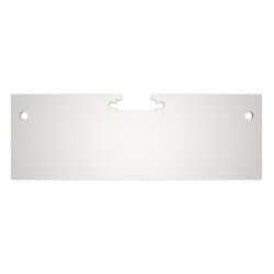 Заглушка металл 2060 сталь 1 мм