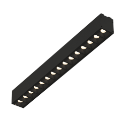 Светильник для трека SY черный, 25 Вт, теплый свет, SY-601223-BL-25-WW 005402