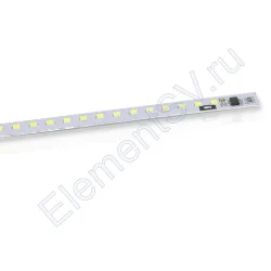 Светодиодная линейка 2835, 70 led, 220V, 8W, 570mm, D155, white