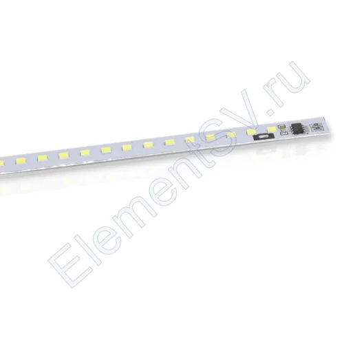 Светодиодная линейка 2835, 70 led, 220V, 8W, 570mm, D155, white - фото 3.