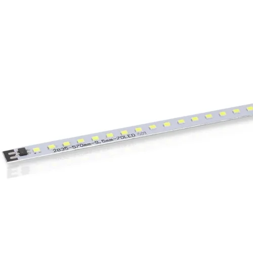 Светодиодная линейка 2835, 70 led, 220V, 8W, 570mm, D155, white - фото I