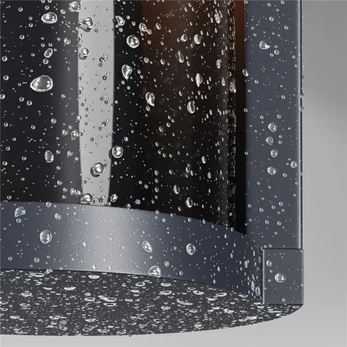 Настенный светильник (бра) Conf E27x1 15Вт IP 54 (Графит) - фото 10