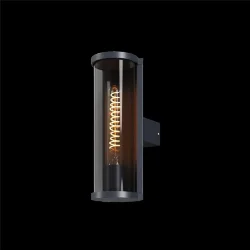 Настенный светильник (бра) Conf E27x1 15Вт IP 54 (Графит)