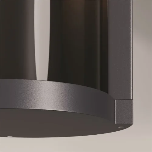 Настенный светильник (бра) Conf E27x1 15Вт IP 54 (Графит) - фото 5