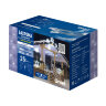 ULD-B25006-440-TTK WH IP44 Бахрома светодиодная с эффектом мерцания, 25м, Соединяемая, 440 светодиодов, Белый свет, Провод прозрачный - фото 8
