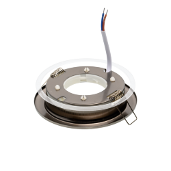 Встраиваемый светильник Lumin&#039;arte LDL-GX53/01BCH под лампу GX53 Черный хром глянец