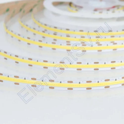 Светодиодная лента LUX class, COB, 480 led/m, warm white, 12V, IP20 A224 - фото 2.