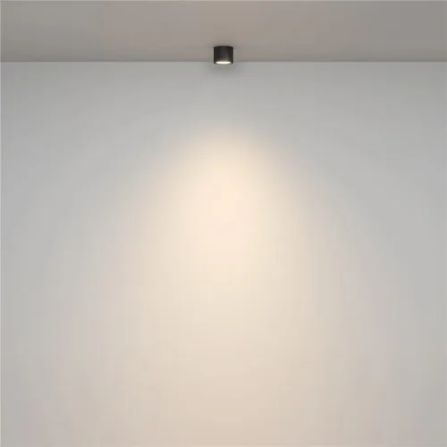 Потолочный светильник Rendo GX53 12Вт IP44 (Черный) - фото 3