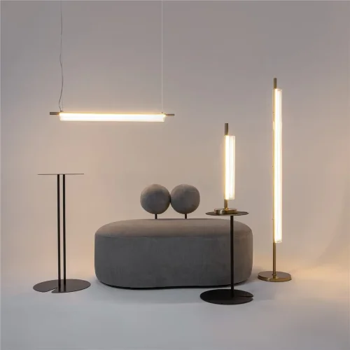 Подвесной светильник Тень / Loom 2700К 20Вт (Латунь) MOD258PL-L20BS3K - фото 4