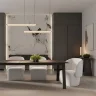 Подвесной светильник Тень / Loom 2700К 20Вт (Латунь) MOD258PL-L20BS3K - фото 10