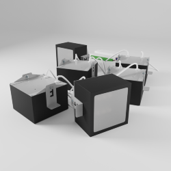 Светильник WOLTA PRO ГАЛАКТИКА ДВО10-54-041-5К-Ч с БАП ЕМ1 Матовый