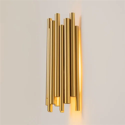 Настенный светильник (бра) Coliseo E14х1 60Вт (Латунь) - фото 7