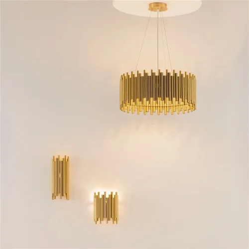 Настенный светильник (бра) Coliseo E14х1 60Вт (Латунь) - фото 10