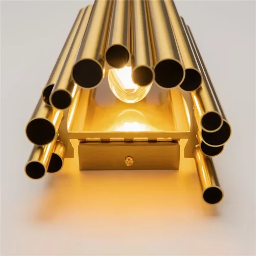 Настенный светильник (бра) Coliseo E14х1 60Вт (Латунь) - фото 11