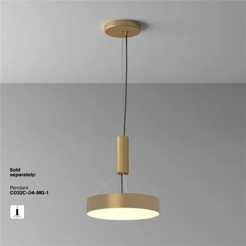 Потолочный светильник Zon 3000K 36W 120° (Матовое Золото) - фото 7